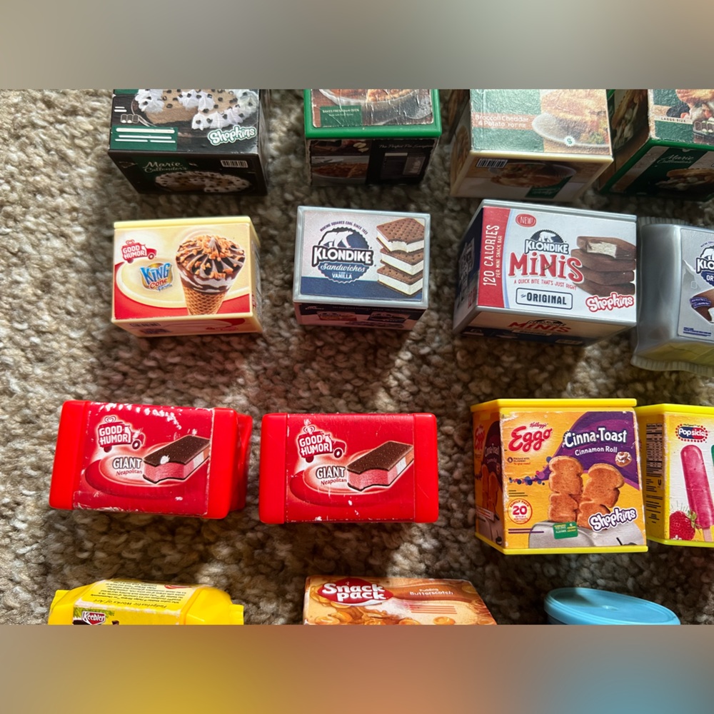 *Damaged* Lot of 30 Shopkins Real Littles Breyers Marie Callender’s Klondike - Picture 4 of 14